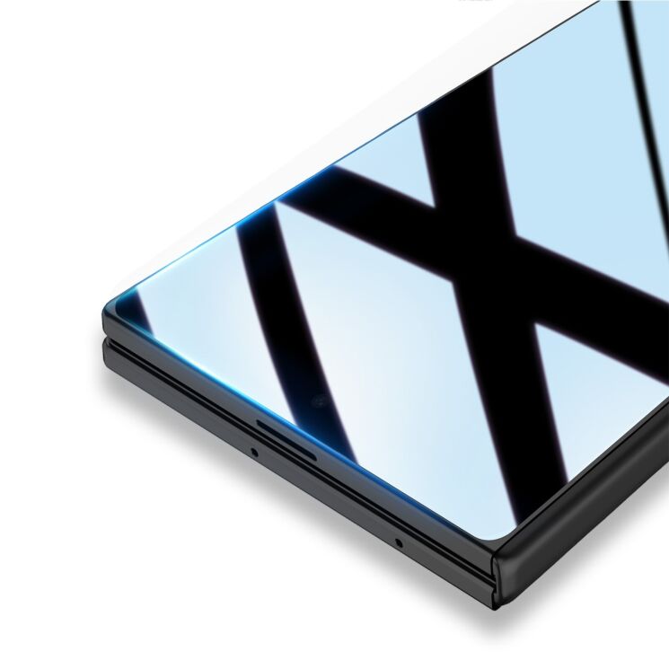 Защитное стекло на экран Dux Ducis Full Coverage для Samsung Galaxy Fold 8 - Black: фото 4 из 7