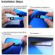Защитное стекло на камеру IMAK Black Glass Lens для Realme 13 Plus - Black (366605B). Фото 7 из 8