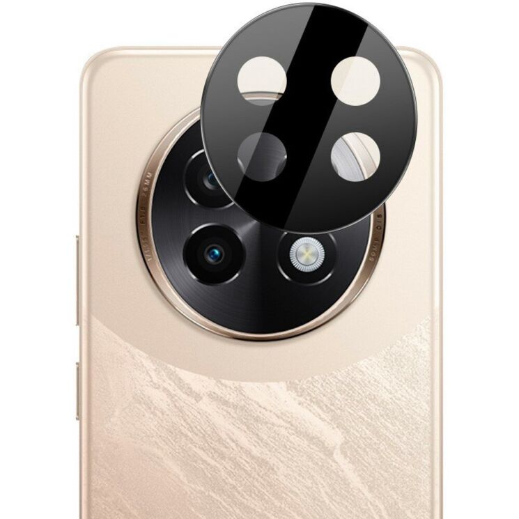 Защитное стекло на камеру IMAK Black Glass Lens для Realme 13 Plus - Black: фото 1 из 8