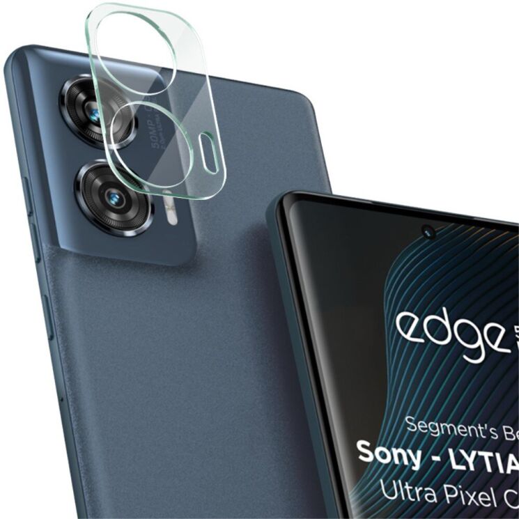 Защитное стекло на камеру IMAK Integrated Lens Protector для Motorola Edge 50 Fusion: фото 3 из 10