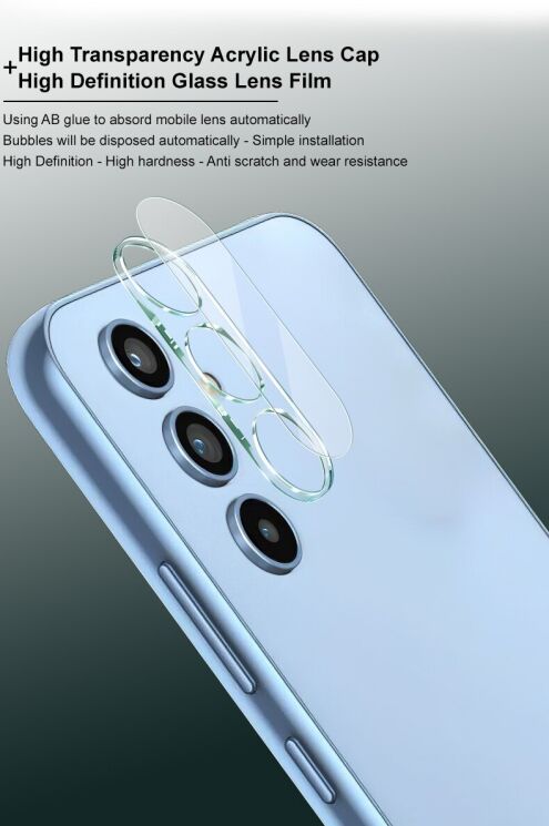 Захисне скло на камеру IMAK Integrated Lens Protector для Samsung Galaxy A54 (A546): фото 9 з 14