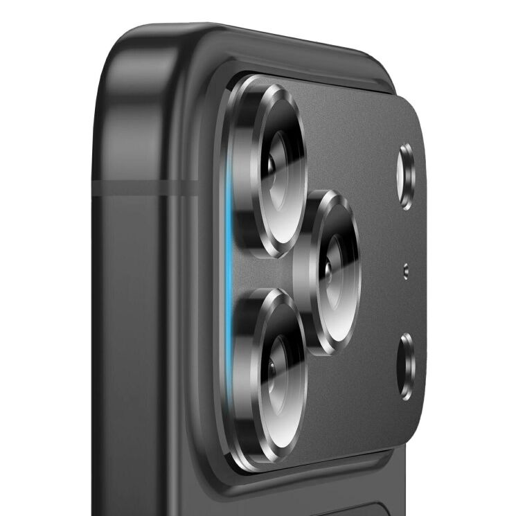 Захисне скло на камеру RURIHAI High Lens Protector для iPhone 18 Pro Max - Titanium Grey (423885TH) Захисне скло на камеру RURIHAI High Lens Protector для iPhone 18 Pro Max - Titanium Grey: фото 3 з 6
