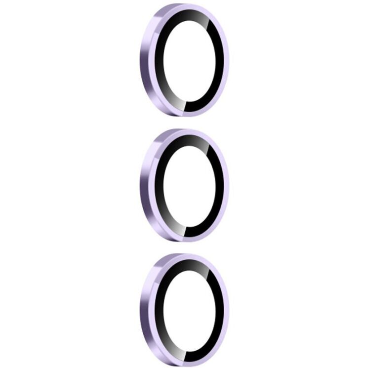 Защитное стекло на камеру RURIHAI Lens Protector для Samsung Galaxy S26 Plus (S947) / Galaxy S26 (S942) - Light Purple: фото 3 из 6