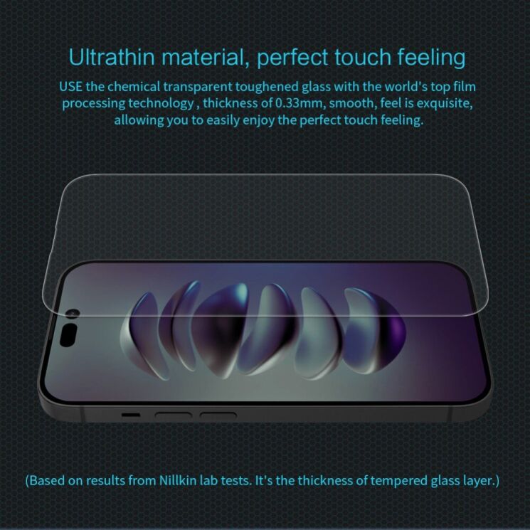 Защитное стекло NILLKIN Amazing H для Apple iPhone 15 - Transparent: фото 6 из 14
