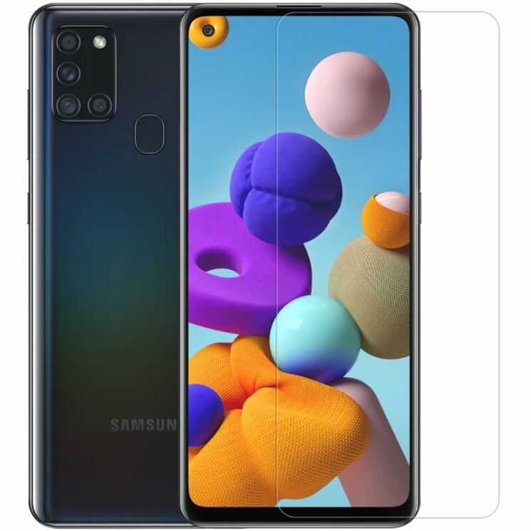 Защитное стекло NILLKIN Amazing H для Samsung Galaxy A21s (A217): фото 3 из 16