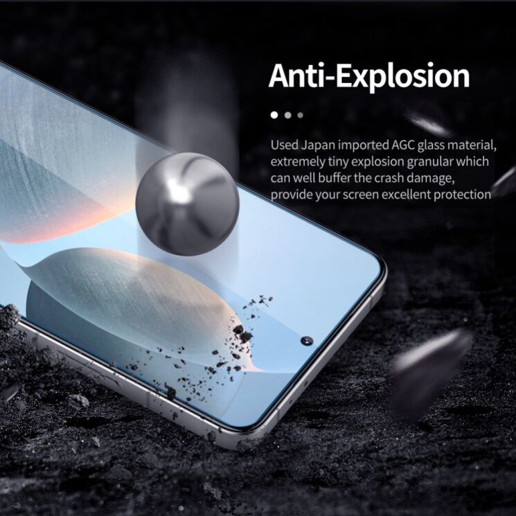 Защитное стекло NILLKIN Amazing H+ Pro для Xiaomi Poco F6 Pro: фото 8 из 10