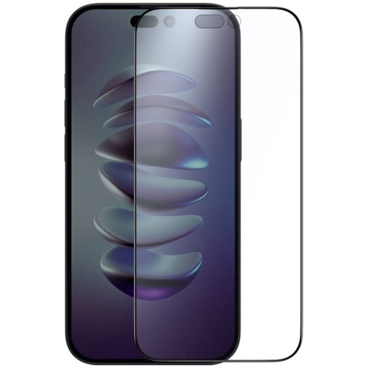 Захисне скло NILLKIN FogMirror Full Coverage Matte для Apple iPhone 14 Pro - Black: фото 1 з 16