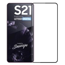 Защитное стекло PINWUYO Full Glue Cover для Samsung Galaxy S21 (G991) - Black: фото 1 из 14