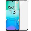 Захисне скло RURIHAI Full Glue Screen Protect для Xiaomi Redmi 13 - Black