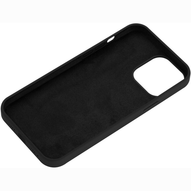 Защитный чехол 2Е Liquid Silicone для iPhone 13 Pro Max - Black: фото 2 из 3