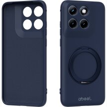 Захисний чохол ABEEL Lyra Skin Kickstand with MagSafe для Motorola Edge 70 Fusion - Dark Blue: фото 1 з 8