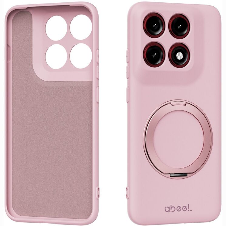 Защитный чехол ABEEL Lyra Skin Kickstand with MagSafe для Motorola Edge 70 Pro - Pink: фото 1 из 8
