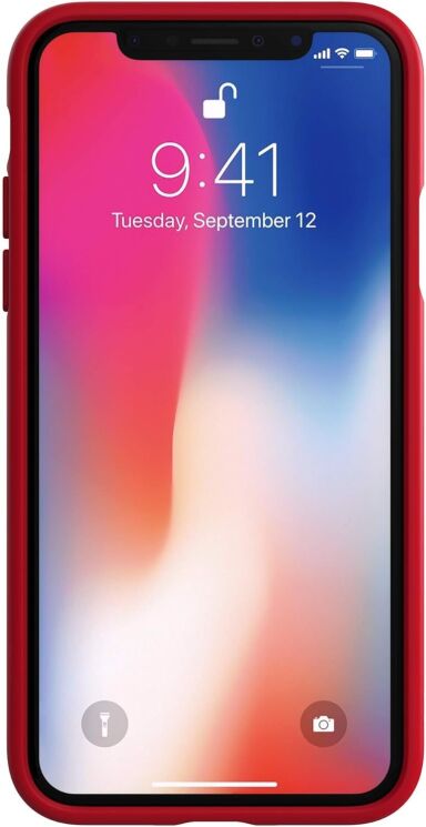 Захисний чохол Adidas 3-Stripes Snap для Apple iPhone X / iPhone XS (CJ1292) - Red: фото 4 з 13
