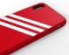 Захисний чохол Adidas 3-Stripes Snap для Apple iPhone X / iPhone XS (CJ1292) - Red (136293RR). Фото 6 з 13