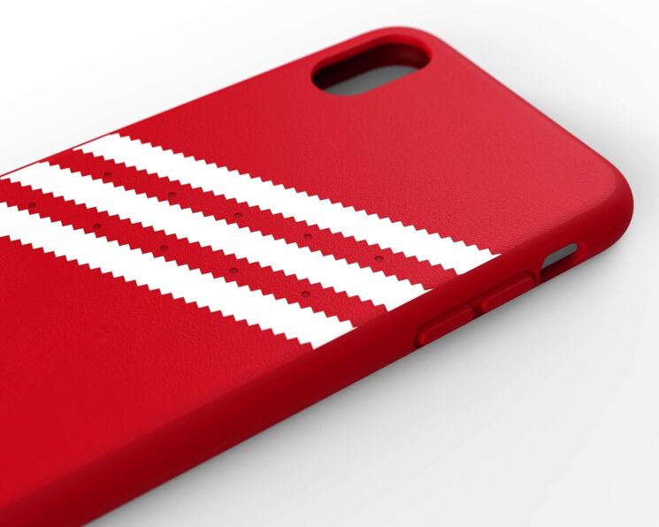 Захисний чохол Adidas 3-Stripes Snap для Apple iPhone X / iPhone XS (CJ1292) - Red: фото 6 з 13