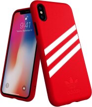 Захисний чохол Adidas 3-Stripes Snap для Apple iPhone X / iPhone XS (CJ1292) - Red: фото 1 з 13