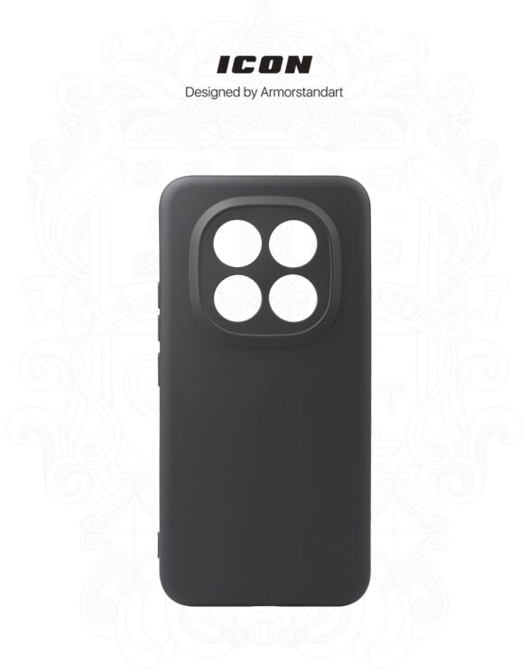 Захисний чохол ArmorStandart ICON Case для Xiaomi Redmi Note 15 Pro Plus / Poco M8 Pro 5G - Black: фото 3 з 8