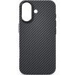 Защитный чехол ArmorStandart LikeCarbon2 MagCase для Apple iPhone 16 - Black (366463B)