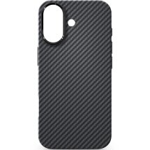 Защитный чехол ArmorStandart LikeCarbon2 MagCase для iPhone 16 - Black: фото 1 из 2