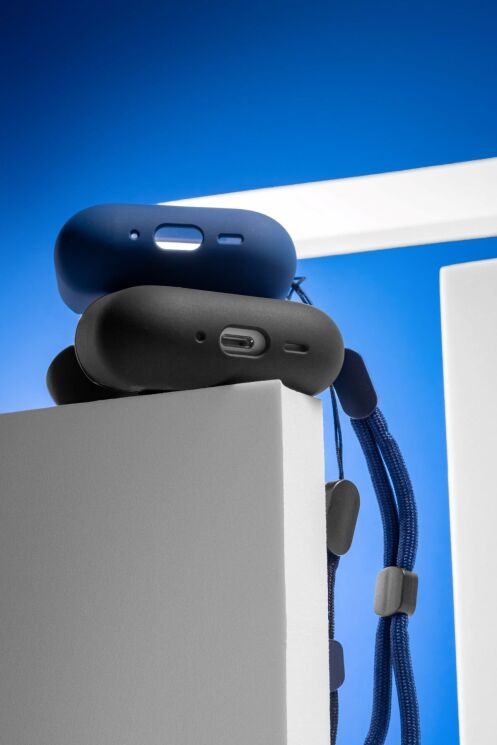 Защитный чехол Blueo Liquid Case для Airpods Pro 3 - Black: фото 4 из 7