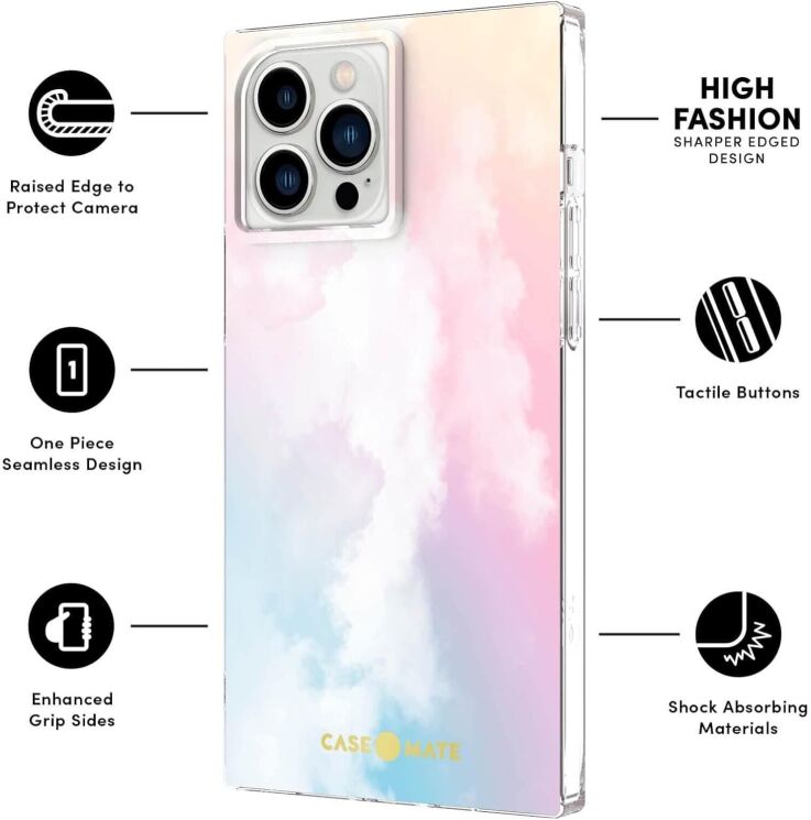 Защитный чехол Case-Mate Blox Square для Apple iPhone 13 Pro (CM047466) - Cloud 9: фото 3 из 6