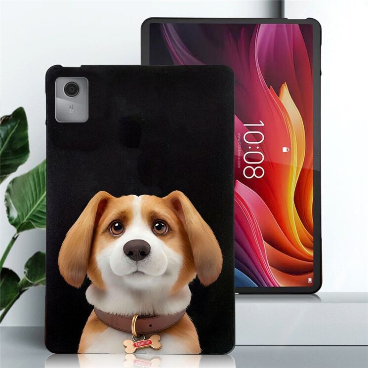 Защитный чехол Deexe Animal Series для Lenovo Idea Tab (TB336) - Harrier Beagle: фото 2 из 4