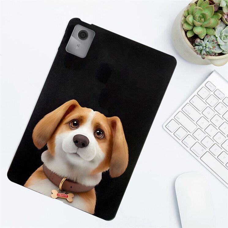 Защитный чехол Deexe Animal Series для Lenovo Idea Tab (TB336) - Harrier Beagle: фото 3 из 4