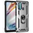 Защитный чехол Deexe Armor Case для Motorola Moto G60 - Silver (286213S)