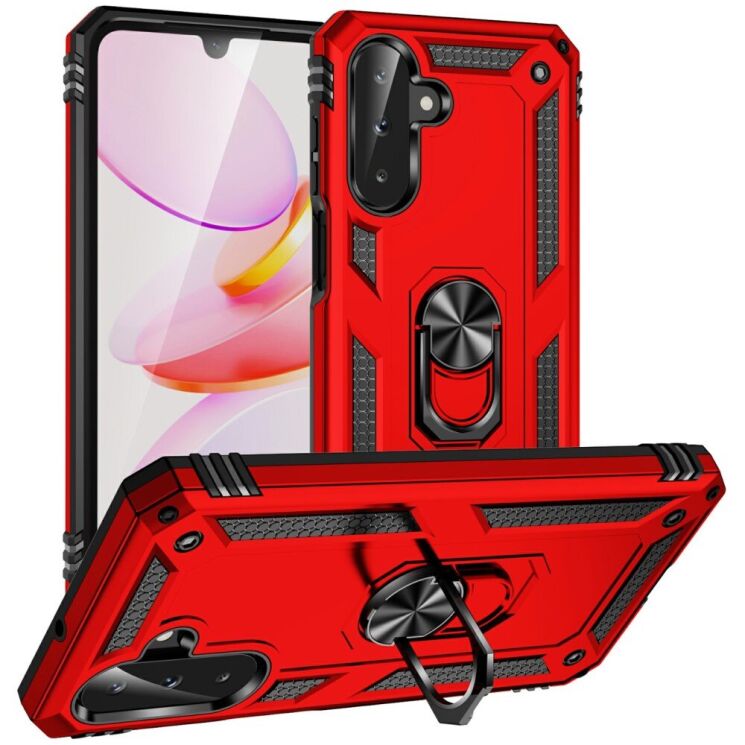Защитный чехол Deexe Armor Case для Samsung Galaxy A26 (A266) - Red: фото 1 из 7