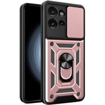 Защитный чехол Deexe Armor Shield для Motorola Edge 50 - Rose Gold: фото 1 из 9