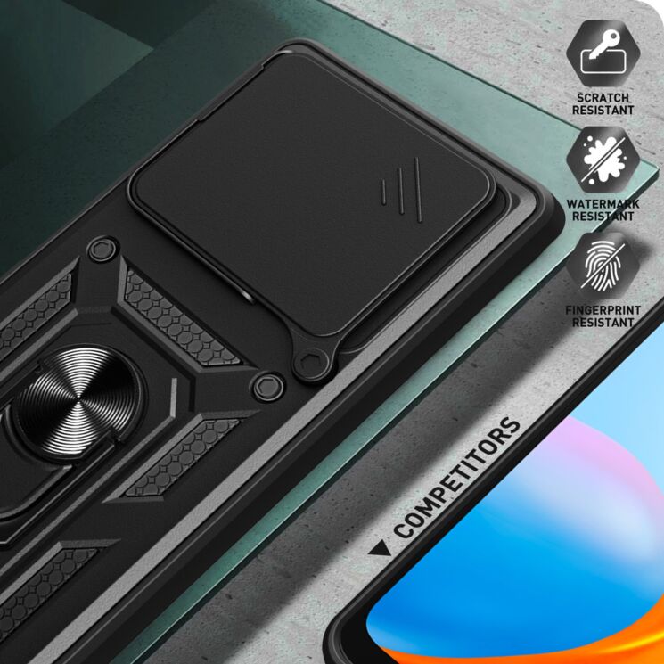 Захисний чохол Deexe Armor Shield для Motorola Edge 60 Pro - Black: фото 8 з 10