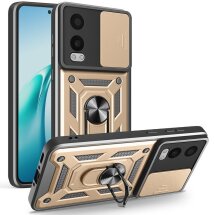 Защитный чехол Deexe Armor Shield для OnePlus Nord CE 4 Lite - Gold: фото 1 из 10