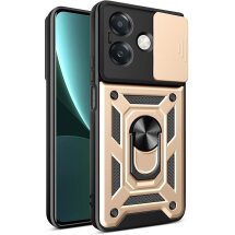 Защитный чехол Deexe Armor Shield для OPPO A3x / A3 / A40m - Gold: фото 1 из 10