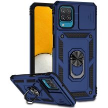 Защитный чехол Deexe Armor Shield для Samsung Galaxy A12 (A125) / A12 Nacho (A127) - Blue: фото 1 из 8