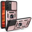 Защитный чехол Deexe Armor Shield для Samsung Galaxy S22 (S901) - Rose Gold (296324RG)