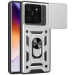 Защитный чехол Deexe Armor Shield для Xiaomi 14T Pro - Silver (365607S)