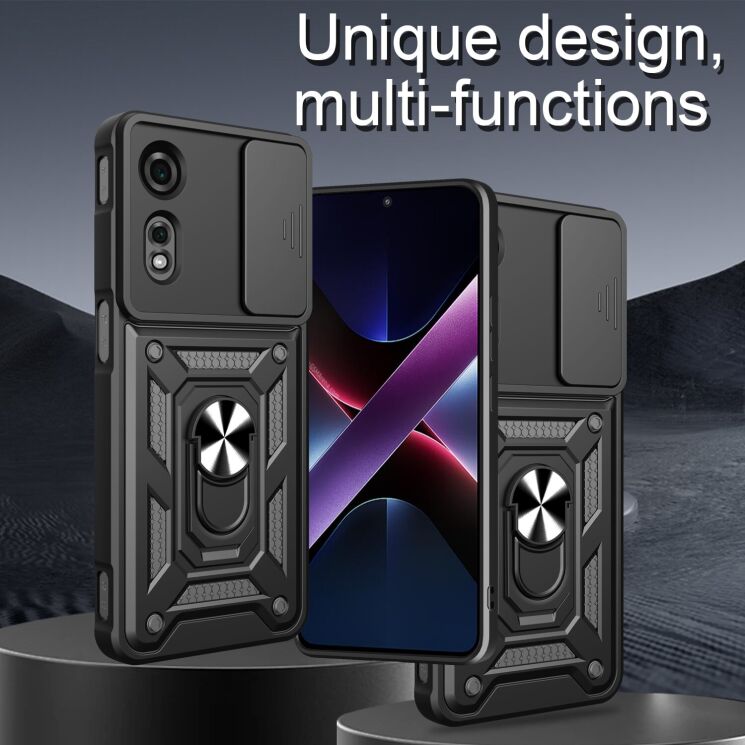 Захисний чохол Deexe Armor Shield для ZTE Nubia Neo 2 - Black: фото 2 з 10