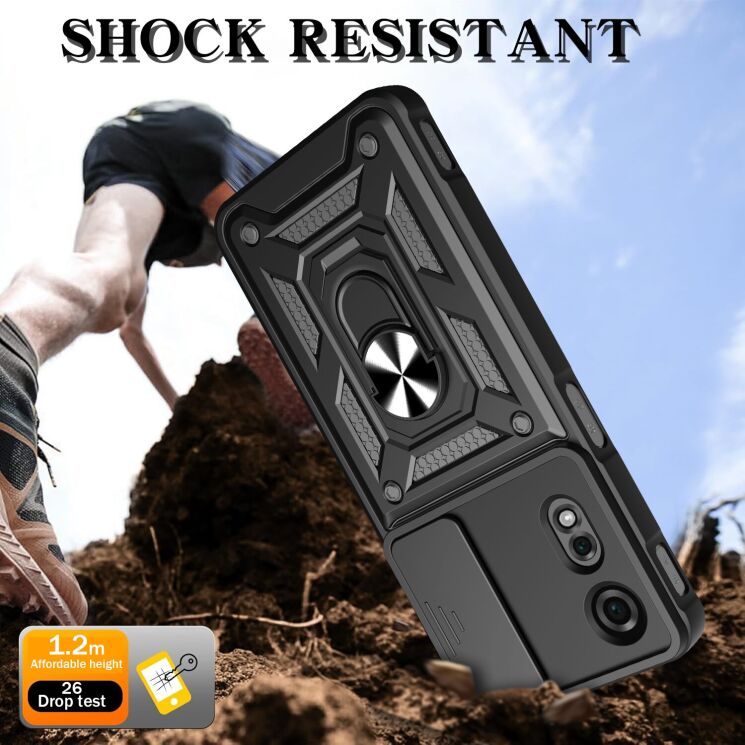 Захисний чохол Deexe Armor Shield для ZTE Nubia Neo 2 - Black: фото 3 з 10