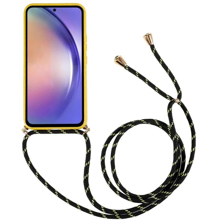 Захисний чохол Deexe Astra Case для Samsung Galaxy A54 (A546) - Yellow: фото 2 з 7