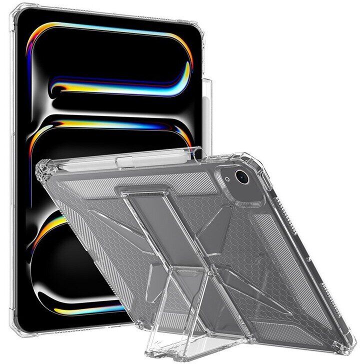 Защитный чехол Deexe Astro Deck для Apple iPad Air 13 M3/M2 (2025/2024) / iPad Pro 12.9 (2020/2021/2022) - Transparent: фото 1 из 6