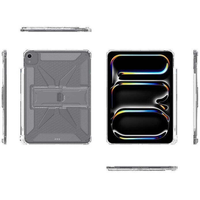 Защитный чехол Deexe Astro Deck для Apple iPad Air 13 M3/M2 (2025/2024) / iPad Pro 12.9 (2020/2021/2022) - Transparent: фото 6 из 6