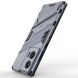 Защитный чехол Deexe Bibercas для Motorola Edge 50 Fusion - Grey (354232H). Фото 3 из 7