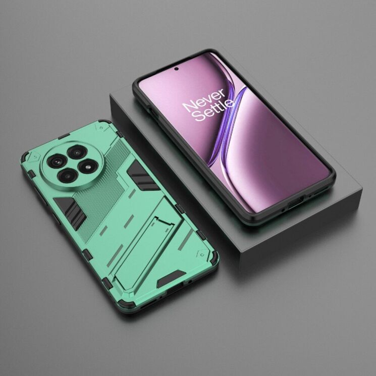 Защитный чехол Deexe Bibercas для OnePlus 13R / Ace 5 / Ace 5 Pro - Green: фото 5 из 7