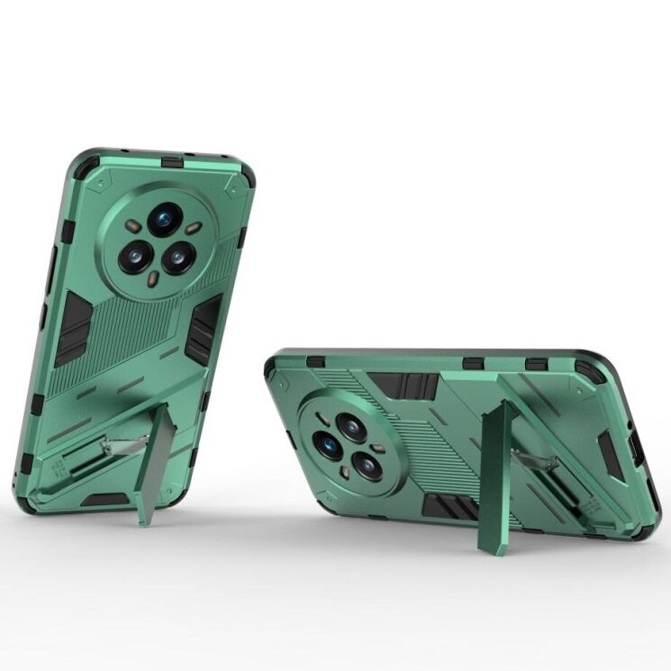 Защитный чехол Deexe Bibercas для Realme 14 Pro Plus - Green: фото 2 из 6