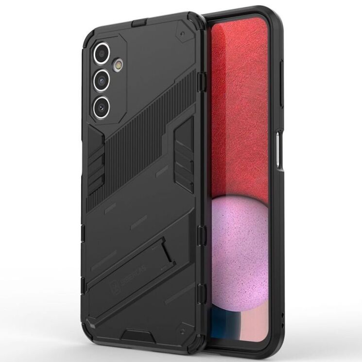 Захисний чохол Deexe Bibercas для Samsung Galaxy A14 (А145) - Black: фото 2 з 8