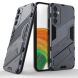Защитный чехол Deexe Bibercas для Samsung Galaxy A34 (A346) - Dark Blue (319817DB). Фото 1 из 8