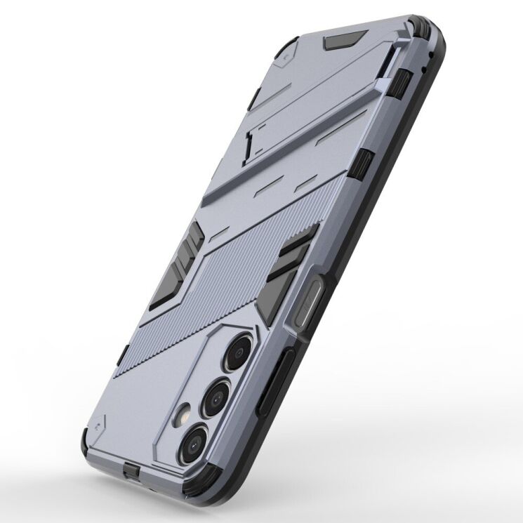 Захисний чохол Deexe Bibercas для Samsung Galaxy M15 (M156) - Dark Blue: фото 3 з 7