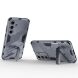 Защитный чехол Deexe Bibercas для Samsung Galaxy S24 FE (S721) - Dark Blue (367513DB). Фото 3 из 7