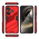 Защитный чехол Deexe Bibercas для Xiaomi Poco F6 - Red (355030R). Фото 8 из 8