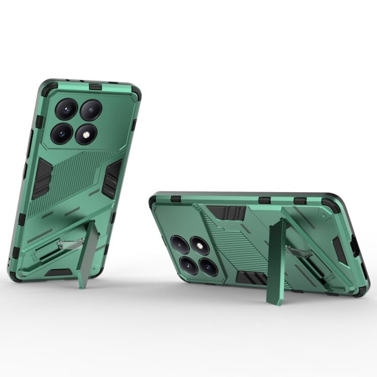 Защитный чехол Deexe Bibercas для Xiaomi Poco X6 Pro - Green: фото 2 из 8